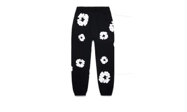 Denim Tears Sweatpant The Cotton Wreath Black