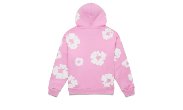 Denim Tears Hoodie The Cotton Wreath Pink