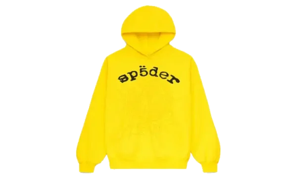 Sp5der Hooded Sweatshirt Legacy Yellow