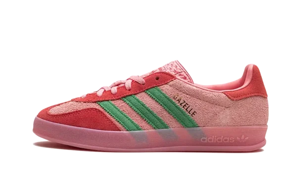 Adidas Gazelle Indoor Semi Pink Spark Preloved Scarlet