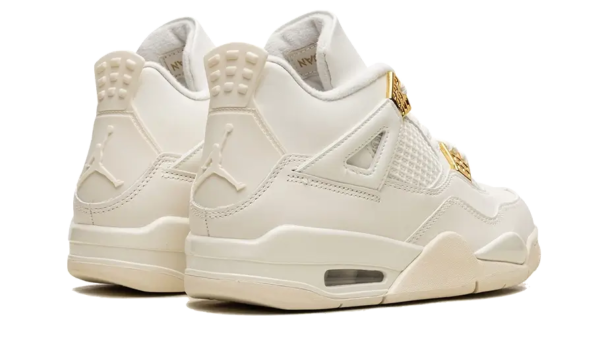 Air Jordan 4 Sail Metallic Gold – Image 2