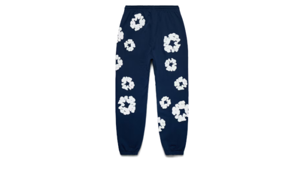 Denim Tears The Cotton Wreath Sweatpants Navy