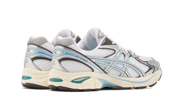 ASICS GT-2160 White Pure Silver Blue – Image 2